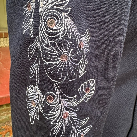 St John Navy Jacket with Sparkle! - Picture 3 of 6